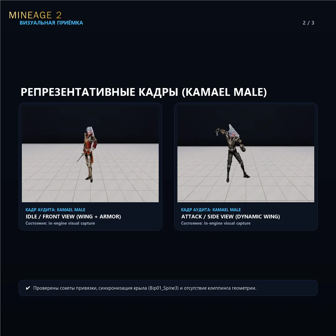 Камаэли получили полную матрицу брони EW — изображение 2