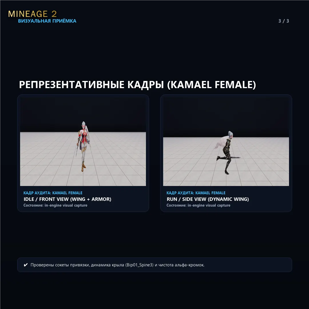Камаэли получили полную матрицу брони EW — изображение 6