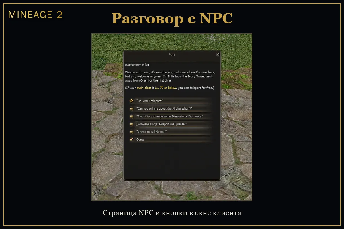 Окна как в клиенте Lineage 2 — изображение 4