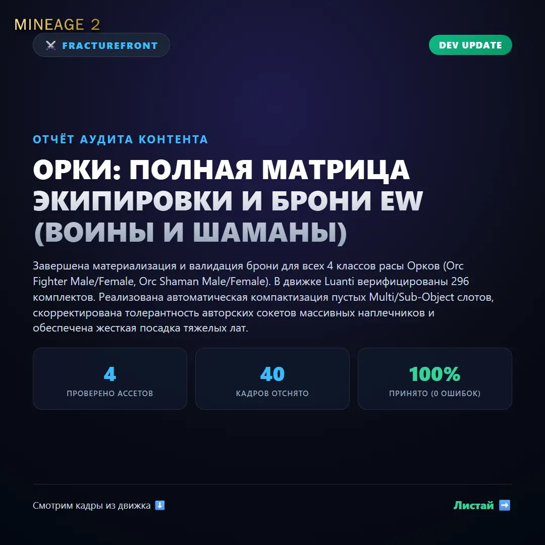 Орки: матрица брони готова — изображение 4
