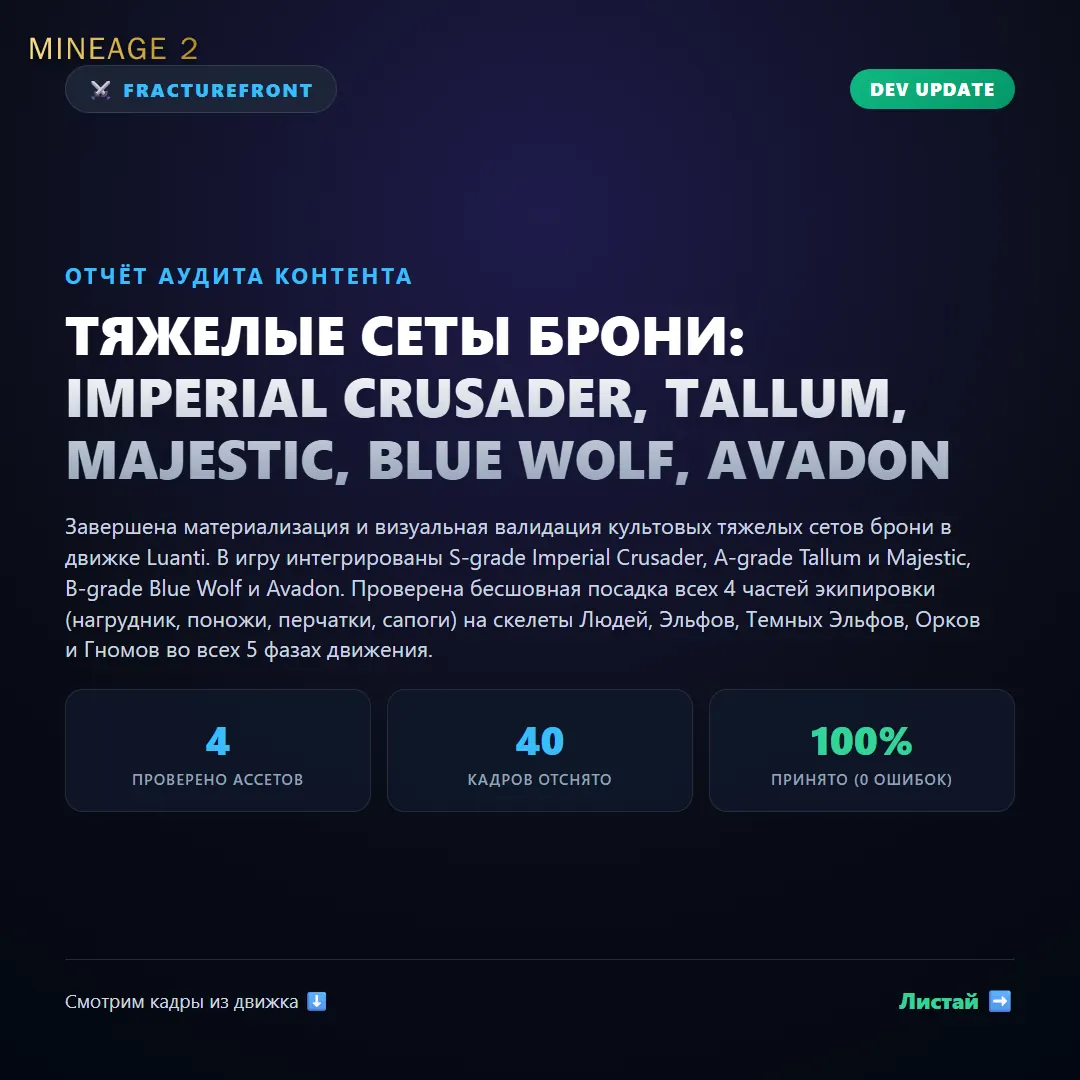 Тяжелые сеты брони в игре — изображение 1